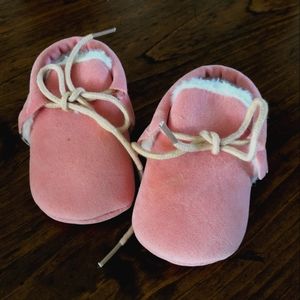 pink baby girl shoes size 0-3m